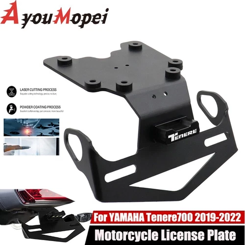 Tail Tidy Fender Eliminator License Plate Holder For YAMAHA TENERE 700 XTZ700 - Bild 3 von 10