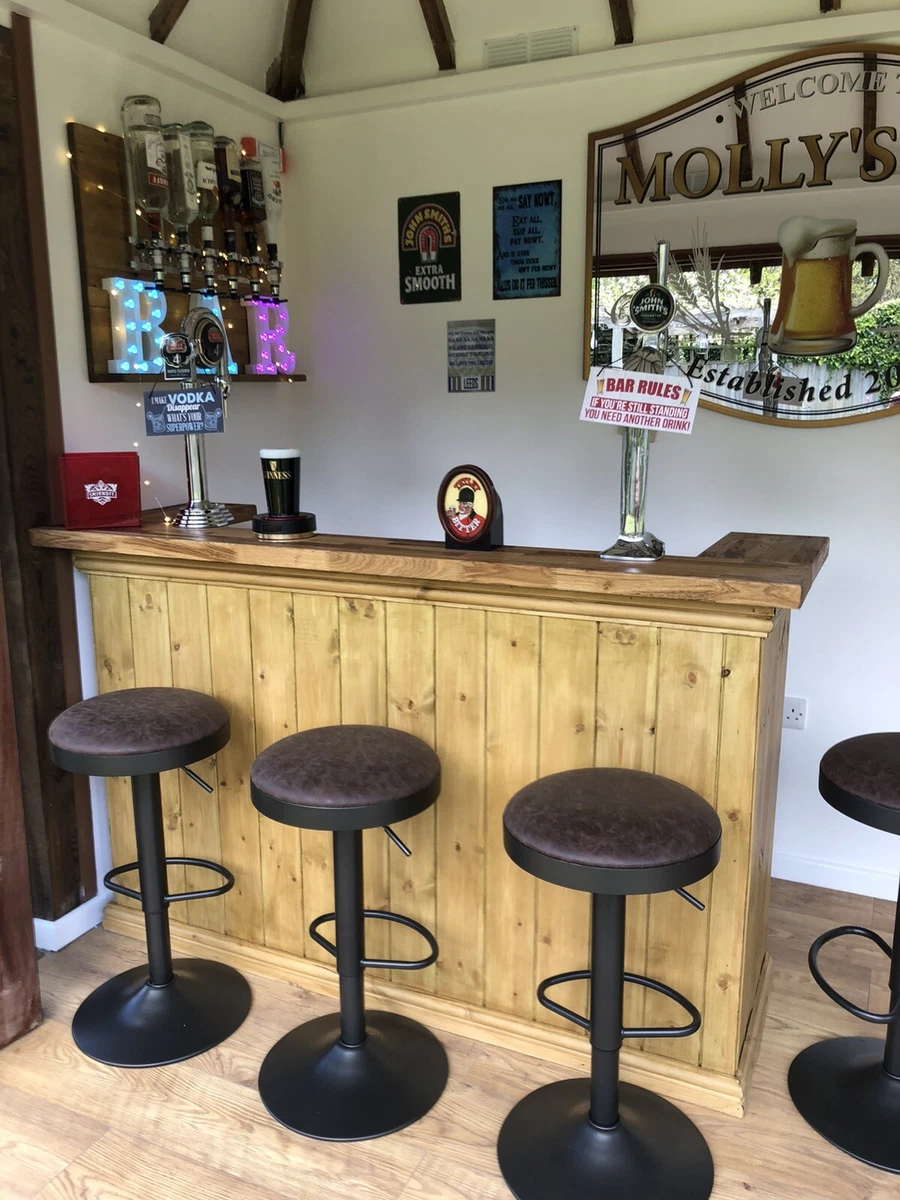 Oak Home Drinks Bar 6Ft eBay