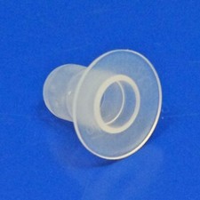 Classic Car Plastic Badge Fixing Cups x 6: Fits 5/16" Panel Hole for 1/4" Pin