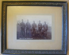 Edwardian photograph 1st VB Batt Dorset Regiment at North Hill Camp Minehead