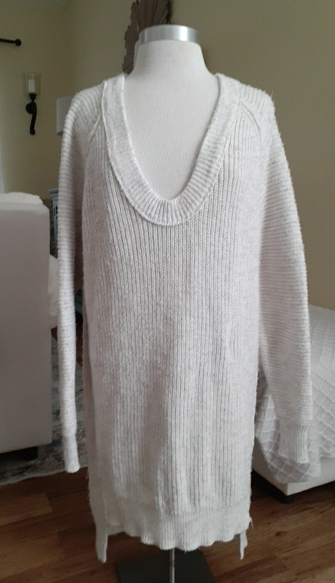 Free People Oversized Sweater Women Boho Beige Soft Knit Sweater Dress Small | eBay Free People Oversized Sweater Women Boho Beige Soft Knit Sweater Dress Small | eBay