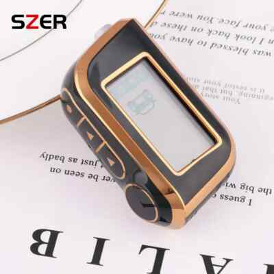 For Starline A93 A63 Russian Version Two Way Alarm LCD Keychain Key Case Cover