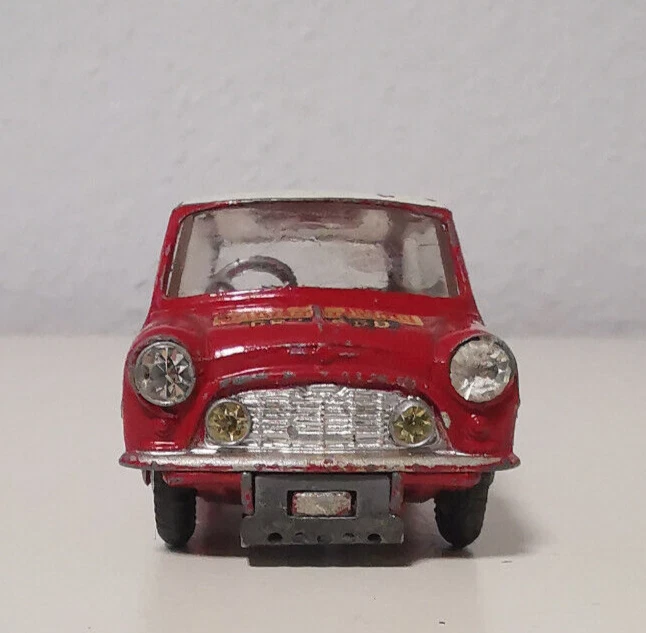 Corgi Toys 321- BMC Mini Cooper S No. 2 Winner Rally Montecarlo Großbritannien - Bild 2 von 4