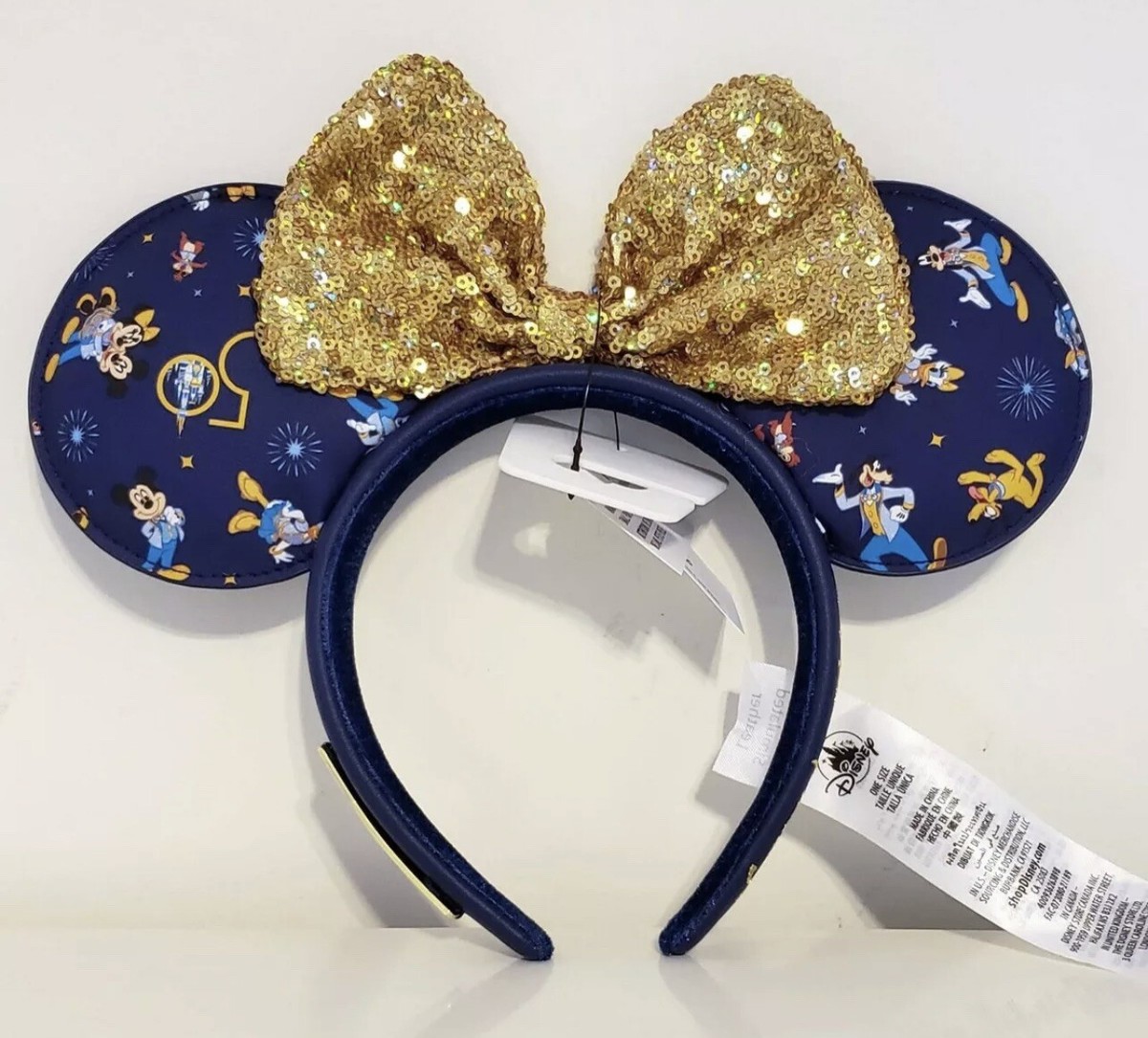 Loungefly 50Th anniversary minnie ears wdw 2021 magic kingdom the emporium 50th anniversary  main image 4