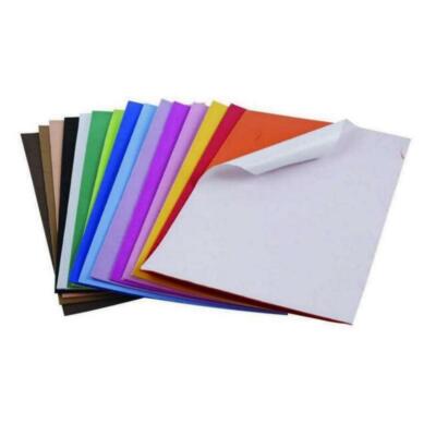 15x Moosgummi selbstklebend Foam 2 mm zum Schneiden ca. 20x30 cm 79026 B