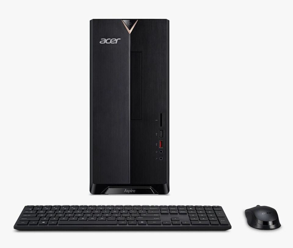 Acer Aspire TC1660 Desktop PC Core i5 8GB RAM 2TB HDD Black With