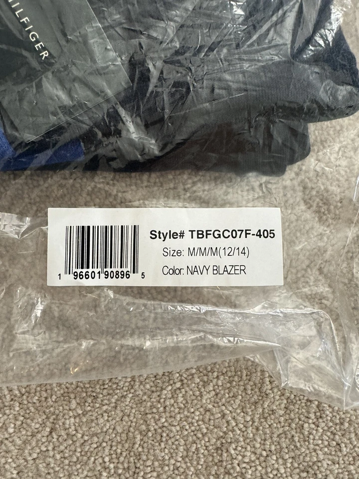 Blazer Big Boys Tommy Hilfiger Action Pull-On Joggers M 12/14 NAVY - Imagem 4 de 4