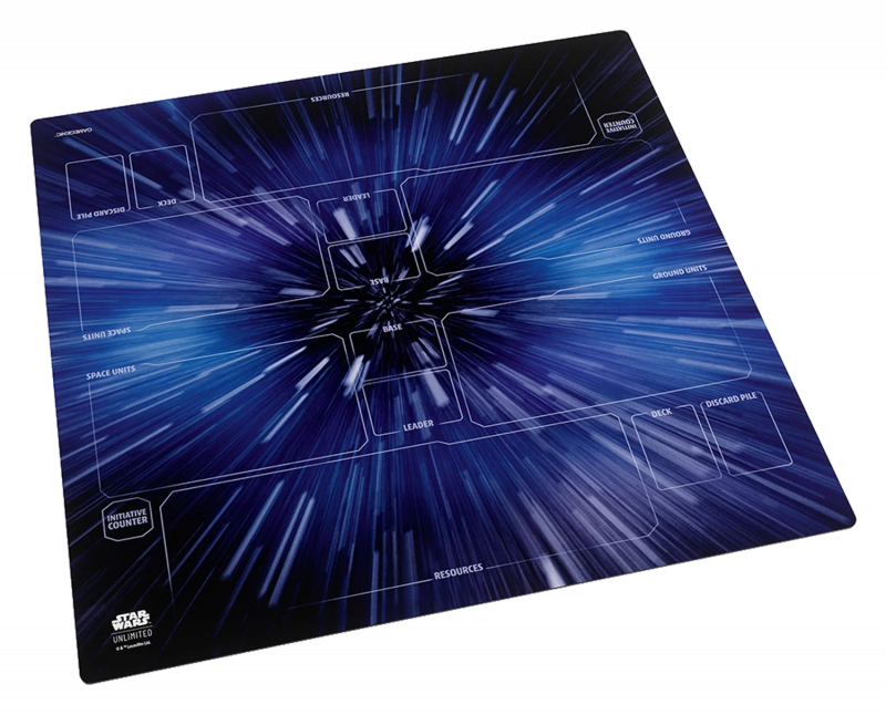 Gamegenic Blau/Weiss/Mehrfarbig Ggs40045 - Star Wars: Unlimited Prime Game Mat Xl - Hyperspace, Spielmatte - Bild 2