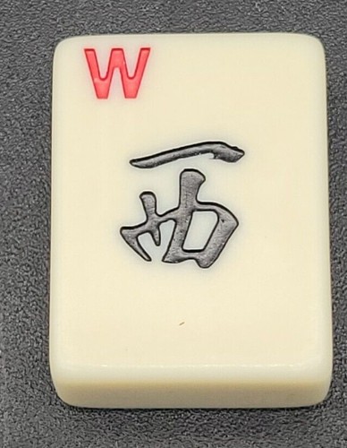 Mahjong Mah Jongg Tile Spare Replace Mahjonng IVORY 1.2 x .9 x .5” YOU PICK - Picture 25 of 26