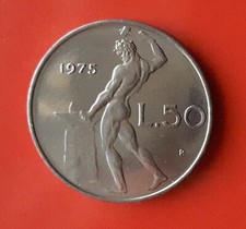 50 LIRE 1975 VARIANTE "5 LUNGO"