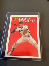 1988 Topps - Record Breakers #6 Nolan Ryan “Error Card”🔥🔥MC- !! Collector must