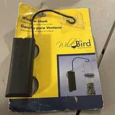 Wild Bird Design By Nature Window Hook Cup Holds Up To 5lbs new