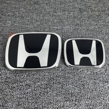 Black Front Grille Trunk Emblem For Honda Accord 2008-2017 Sedan 4-Door H Badge