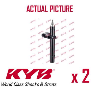 2 x NEW KYB FRONT AXLE SHOCK ABSORBERS PAIR STRUTS SHOCKERS OE QUALITY ...
