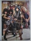 W.A.S.P. / ACCEPT poster from STARA magazine Finland 1980's. Very rare!! WASP.