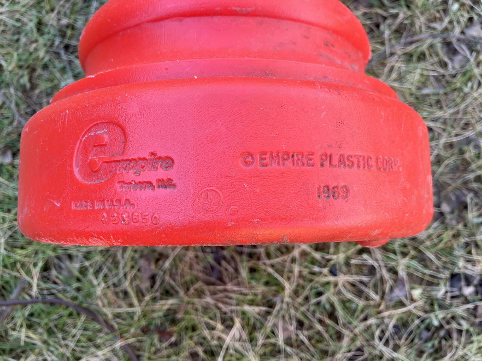 TESTED WORKING Vintage 1969 Empire Blow Mold Christmas Lantern Lamp