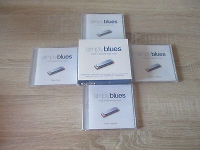 Simply Blues --- 4-CD-Box -- Muddy Waters + B.B.King + John Lee Hooker + ...