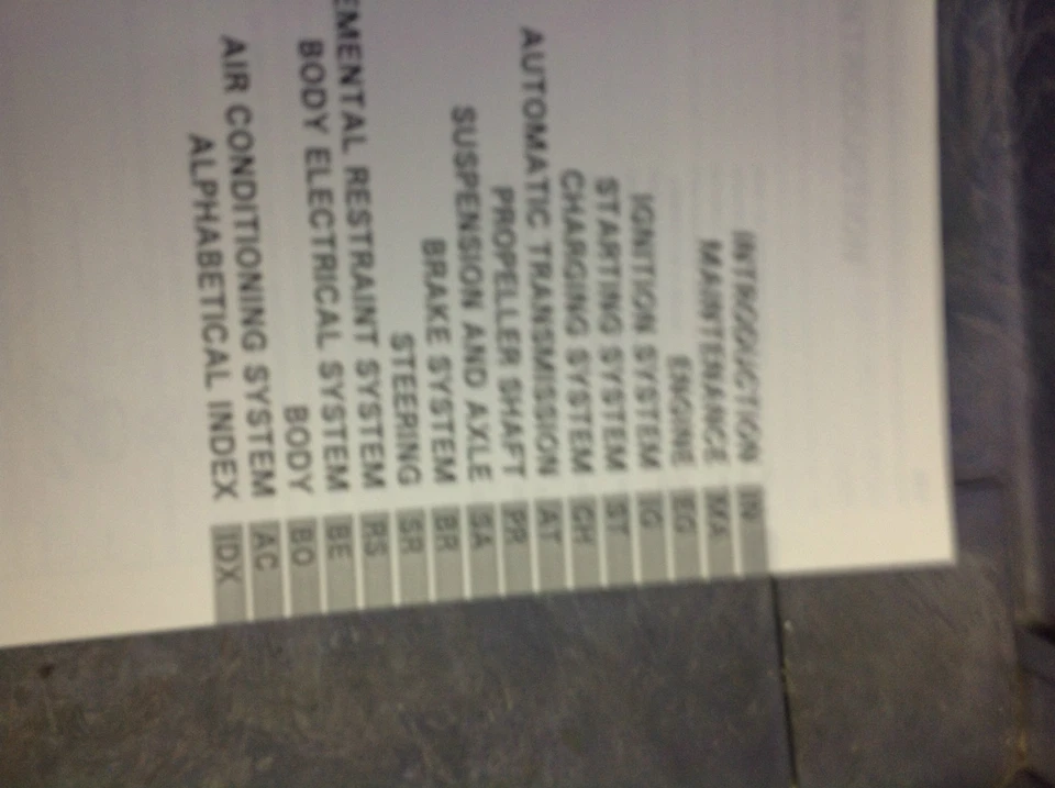 1996 Lexus GS300 GS 300 Servicio Tienda Reparación Taller Manual OEM Fábrica - Imagen 3 de 4