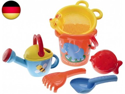 GOWI 558-38 Sand Set Maus, 6teilig, Sandkästen und Sandspielzeug