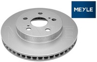 2X Bremsscheibe Meyle 30-155210133/PD 2 Bremsscheiben Vorderachse Vorne