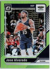 2024-25 Donruss Optic #125 Jose Alvarado Lime Green #/149