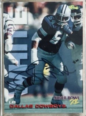 Randy White signed 1995 Classic Super Bowl XII Card #SP8 Cowboys