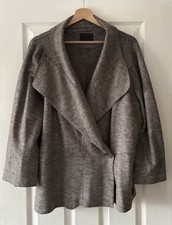 oska cardigan jacket IV 4 brown 100% wool