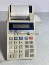 SHARP ELSi MATE ELECTRONIC PRINTING CALCULATOR EL-1611 Tested