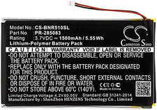 Batteria 1500Mah Compatibile Con [Pocketbook] 631 Touch HD, per [Kobo] Aura, Glo