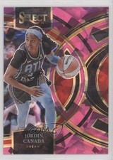 2024 Panini Select WNBA Premier Level Pink Ice Prizm Jordin Canada #198 1hk7