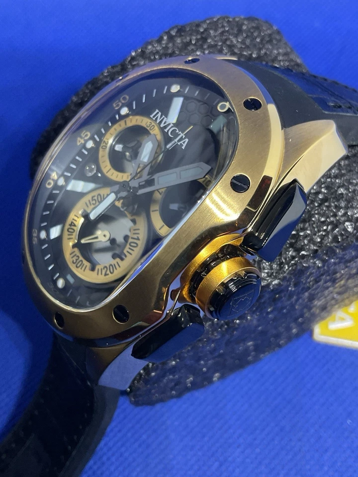 Invicta Lupah Revolution 2, blk/gold mod 45441, Swiss Movt, men’s wristwatch - image 3 of 4