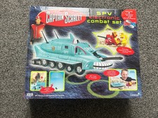 Captain Scarlet Spv Vehicle Electronic combat Set With Figures New Boxed Item