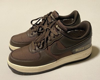 Nike Air Force 1 GTX Gore-Tex Brown Men s Sneakers Size 7 CT2858-201