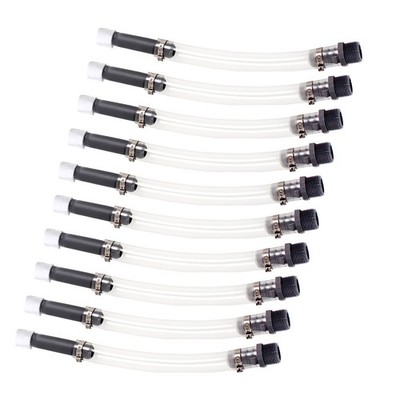 10pcs Fuel Jug Filler Hose Gas Can Line Fit For VP Racing Jegs LC2 Scribner Use