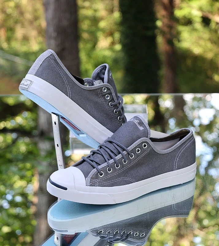 Converse Jack Purcell Jack Low Thunder Grey 2015 Herren Größe 9 Custom 149928C