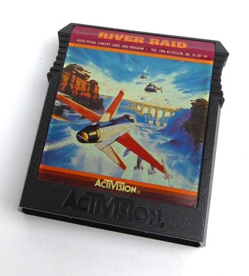 CBS Colecovision Spiel -- RIVER RAID (Activision) -- (no Atari)
