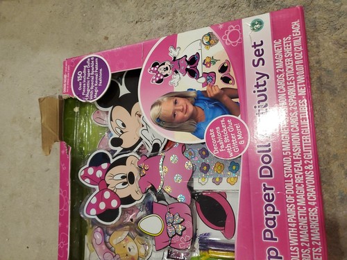 TARA TOY DISNEY JUNIOR Minnie Mouse fiocco-tique Deluxe Dress Up Doll set attività - Foto 4 di 13