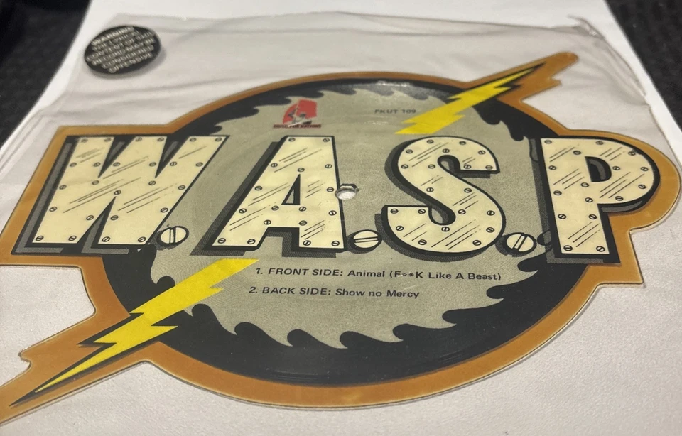 W.A.S.P - Lot of 7 - HEAVY METAL ROCK VINYL RECORD LOT  - Image 3 of 4