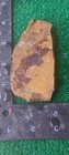 Rough Slab Red N Yellow Jasper 96g. 5/16" Thick Lapidary Cabbing #c-2 — photo 1