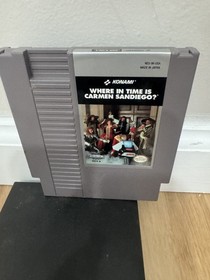 Where in Time is Carmen Sandiego (NES, 1991) Nintendo H5