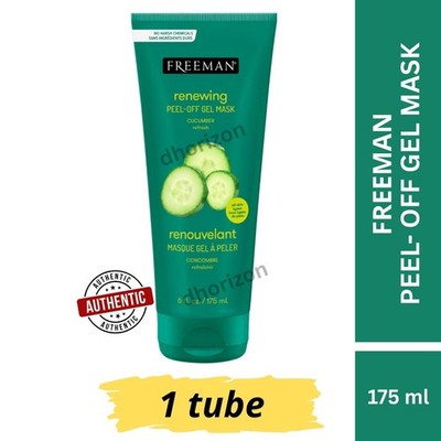1 x Freeman Beauty Cucumber Peel Off Gel Mask Renewing ,Refresh & Clarify Skin