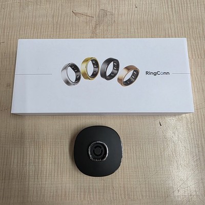 RingConn Gen 2, World s First Smart Ring w/Sleep Apnea Monitoring SILVER Size 11
