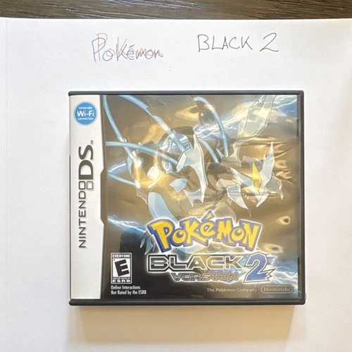 Nintendo Pokémon Black Version 2 Role Playing NTSC-U/C Manual Nintendo DS