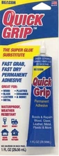 1 oz Beacon Quick Grip Glue Adhesive Permanent Dries Clear Water Proof