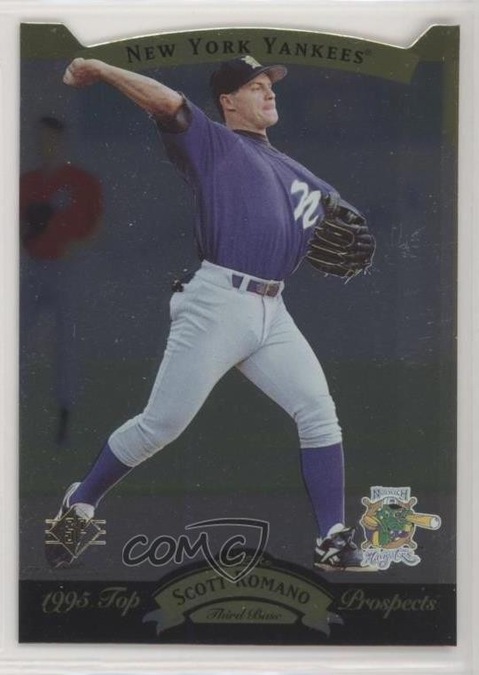 1995 SP Top Prospects Scott Romano #116 0n2