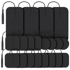 20 Electrodes for TENS Units - Resealable and Reusable Pads for Pain Relief