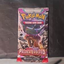 Pokémon TCG Scarlet & Violet Paldea Evolved Booster Pack 10 Cards English 2023