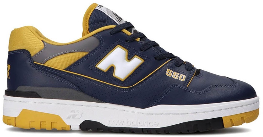 New Balance 550 Navy Yellow for Sale | Authenticity  display picture 1