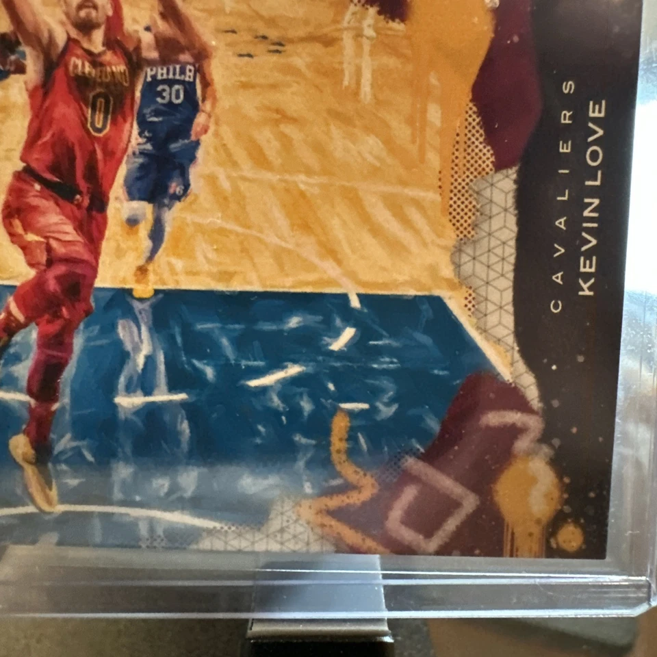 2020-21 Panini Court Kings - Points in the Paint Kevin Love #7 Violet /49 - Image 4 of 4