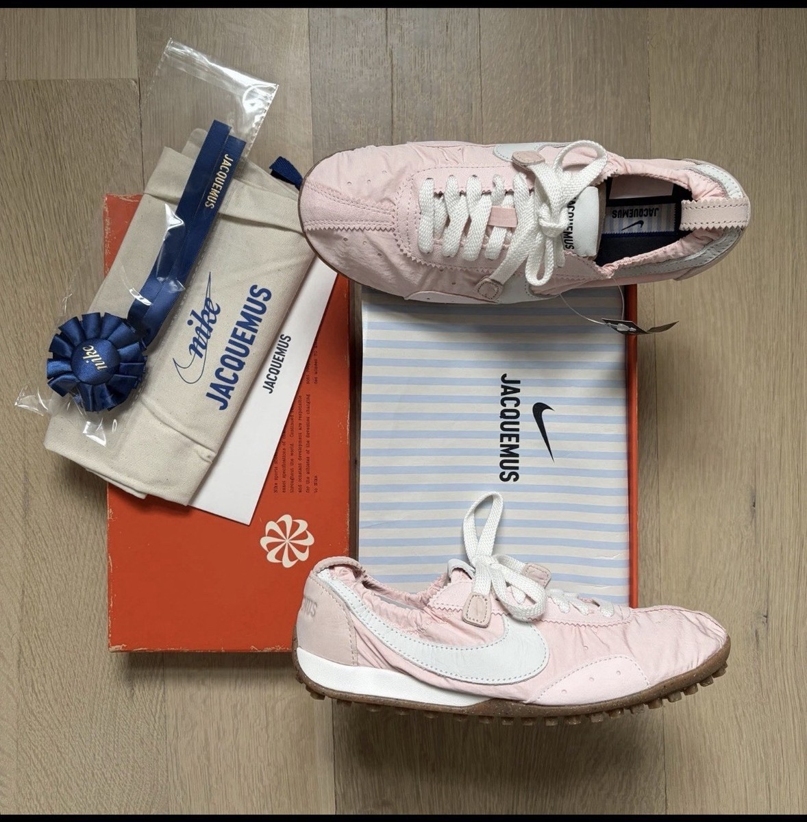 Nike x Jacquemus Moon Shoe SP Aluminum Pink Size Womens Size 8.5